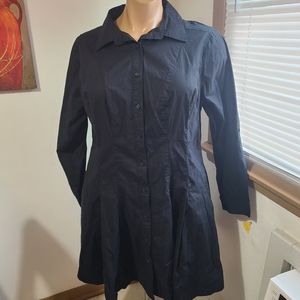 Long sleeve shirt dress